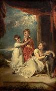 Sir Thomas Lawrence The Children of Sir Samuel Fludyer USA oil painting artist
